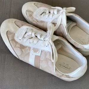 Coach shoes, ladies size 8 used but in good shape